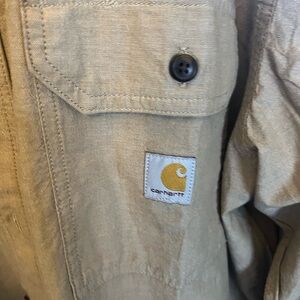 Carhartt Khaki Loose Fit Shirt